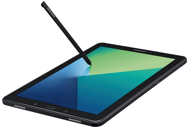 Samsung Galaxy Tab A - Galaxy Tab A T580 (856x474), Png Download