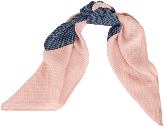 Neck Scarf Png Image With Transparent Background - Silk Scarf Png Transparent (600x467), Png Download