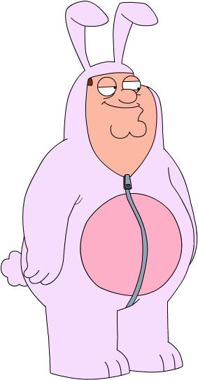 Peter Easterbunny Animation - Family Guy Easter Bunny (289x551), Png Download
