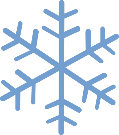 Snowflake Png - Snowflake Blue (400x453), Png Download