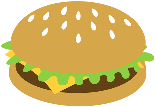 Burger Png Vector - Hmaburger True Love (665x647), Png Download