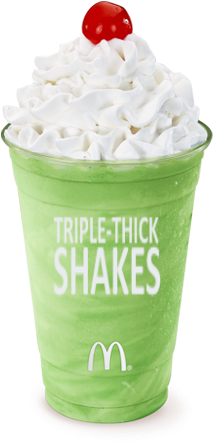 Shamrock Shake (370x506), Png Download