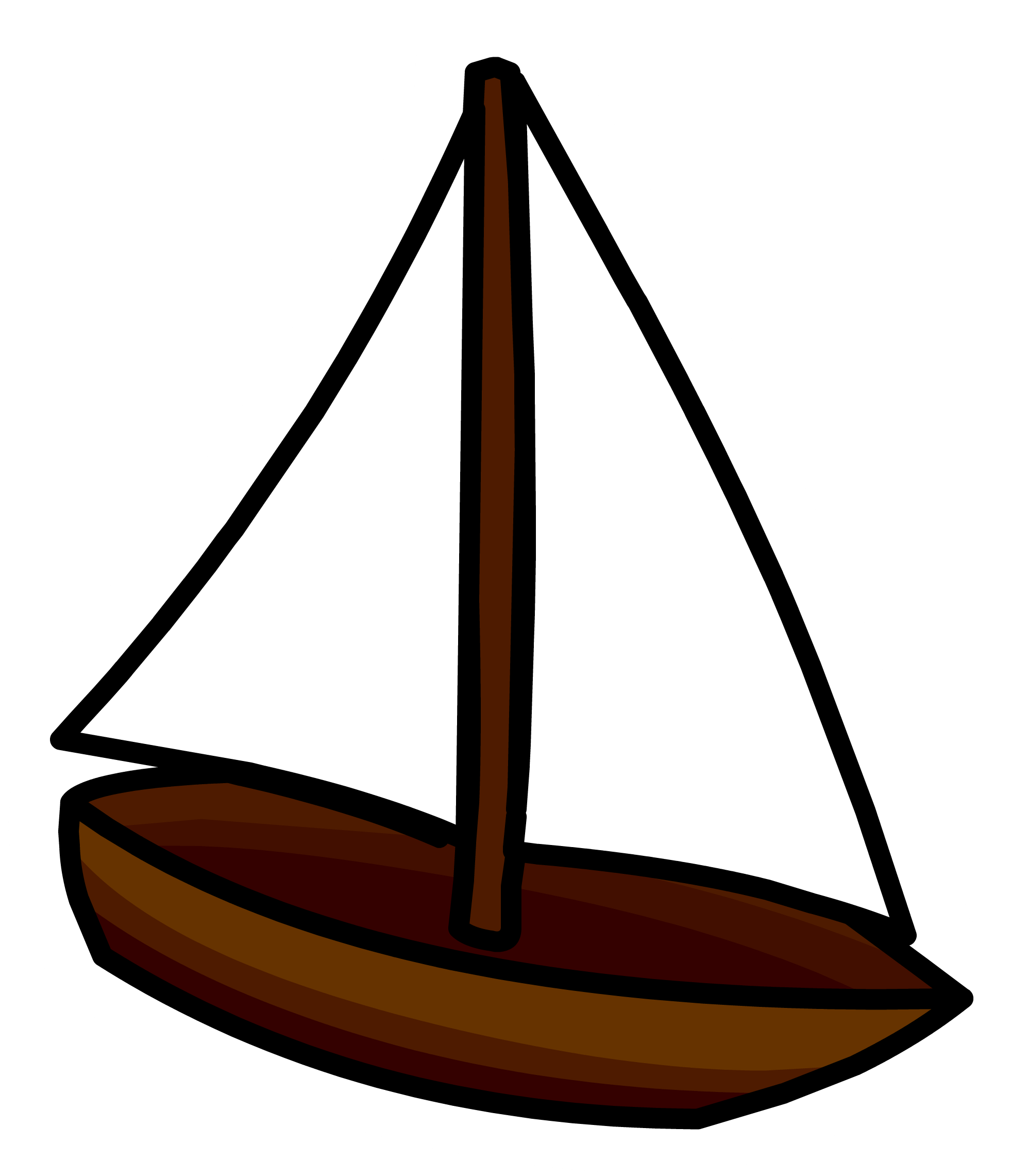 Toy Sailboat Pin - Toy Sailboat (1995x2281), Png Download