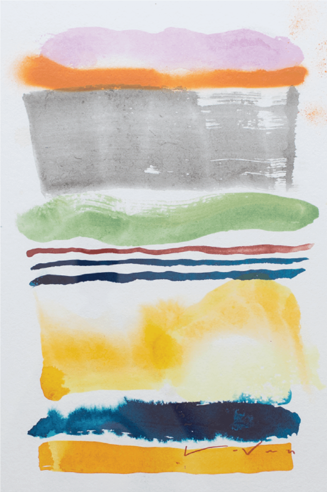 Vivid Vivid - Watercolor Paint (1500x2100), Png Download