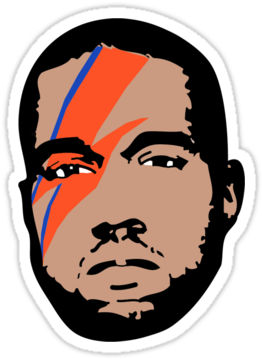 Freeuse Library Png For Free Download On Mbtskoudsalg - Kanye Bowie (375x360), Png Download