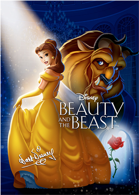 Beauty & The Beast: 25th Anniversary Edition Blu-ray (400x400), Png Download