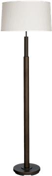 Burnished Floor Lamp - Incandescent Light Bulb (648x432), Png Download