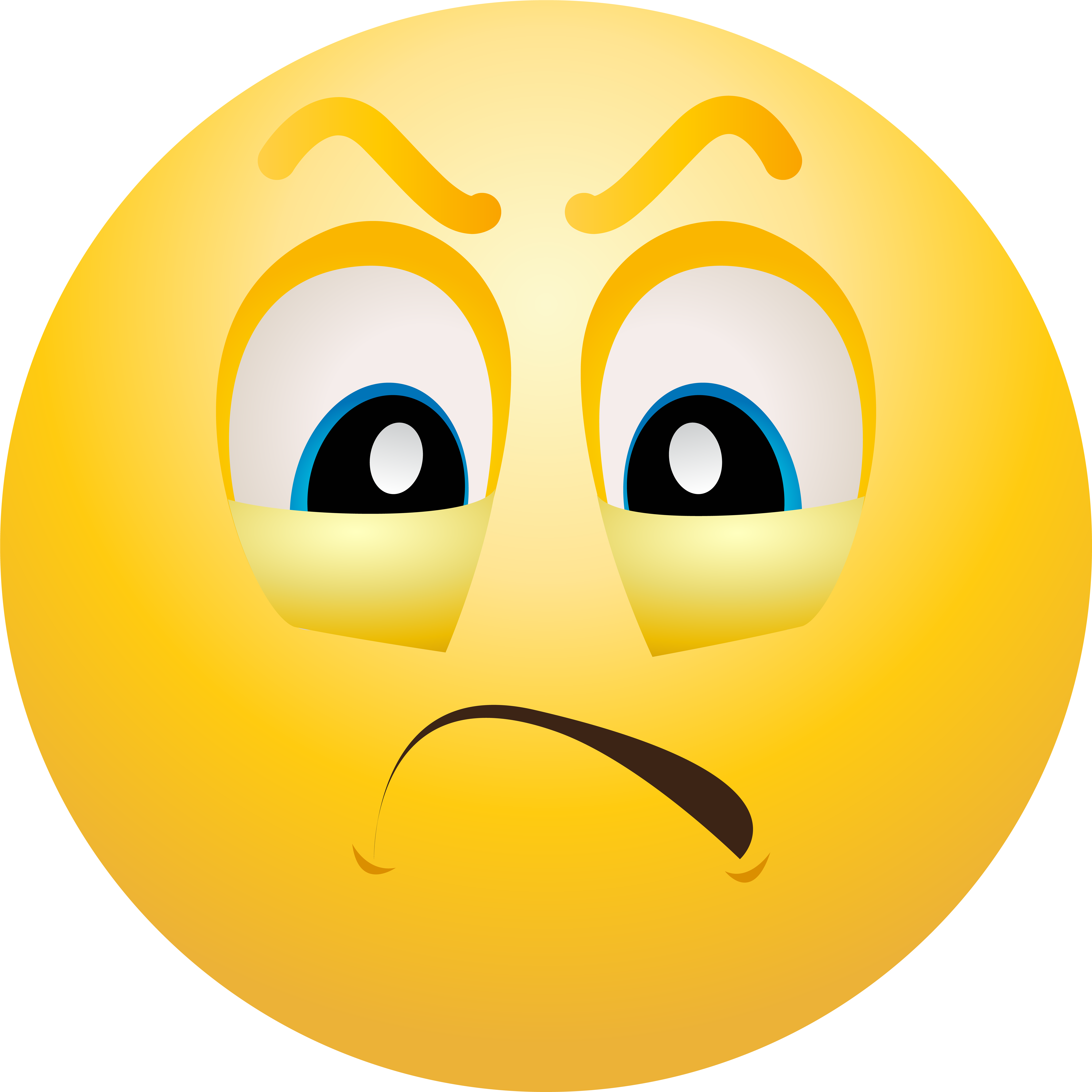 Banner Freeuse Download Angry Emoji Info - Angry Emoji Clipart (2000x2000), Png Download