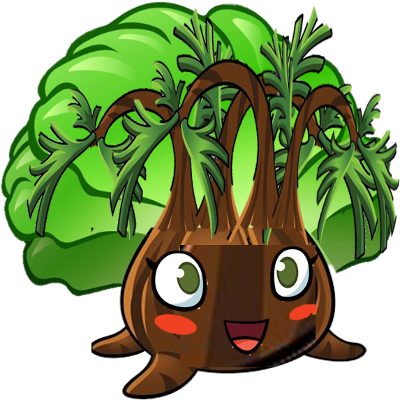 Pvzaw Shrub - Plants Vs. Zombies (609x607), Png Download