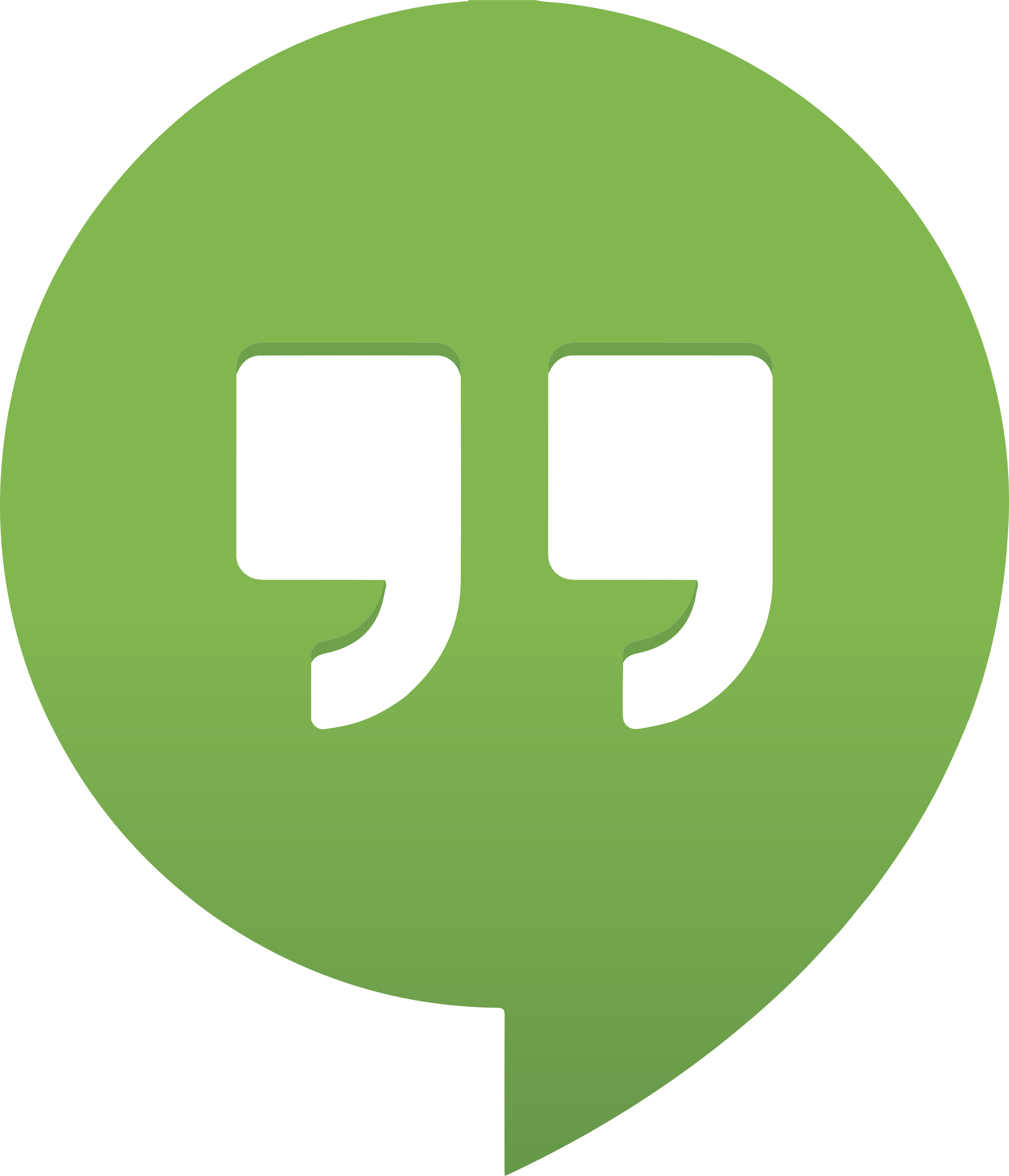 Google Hangouts Logo Png Transparent - Google Hangouts Logo (2400x2799), Png Download