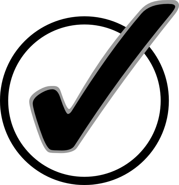 How To Set Use Circle Checkmark Clipart (576x596), Png Download