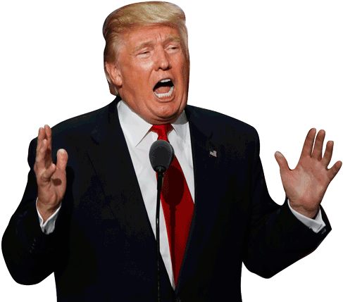 Donald Trump Speech - Cipri De La Bistrita (600x428), Png Download