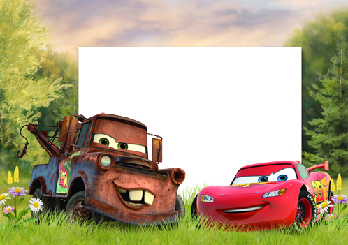 Lightning Mcqueen Ready To Start - Mcqueen And Mater Png (498x351), Png Download
