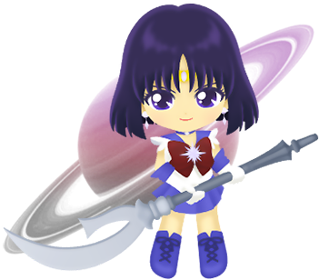 Sailor Moon Drops - Sailor Moon Drops Super Sailor Saturn (350x350), Png Download