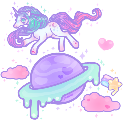 Tumblr Planetas Planet Planeta Planeta Png Cute Space - Png Cute (480x468), Png Download
