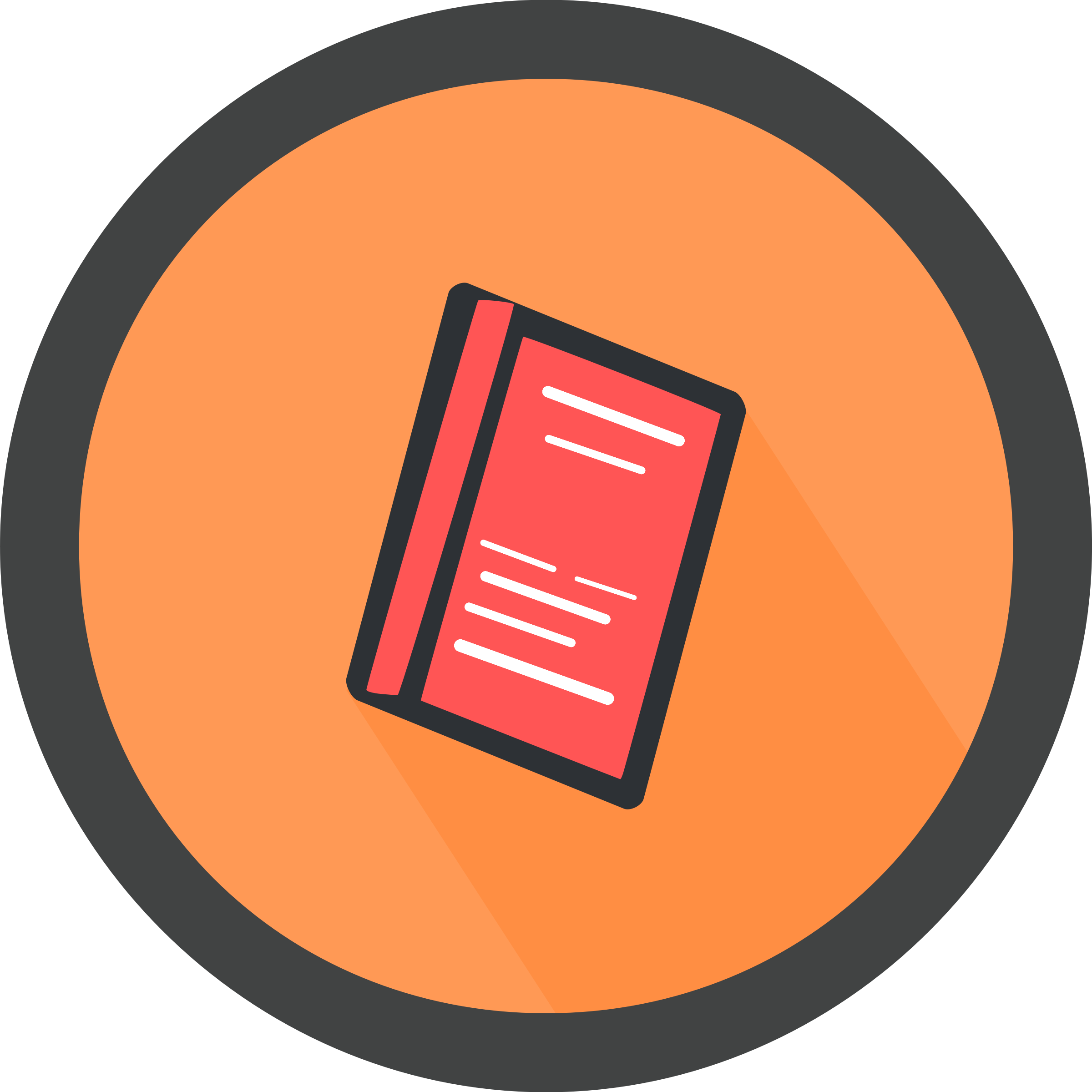 Book Icon Clip Library Stock - New York Times App Icon (2400x2400), Png Download