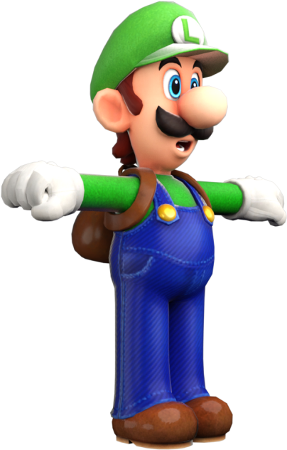 Download Zip Archive - Super Mario Odyssey Luigi (750x650), Png Download
