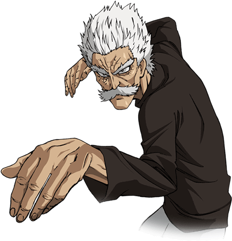 Silver Fang Anime Artwork - Bang One Punch Man Png (770x700), Png Download