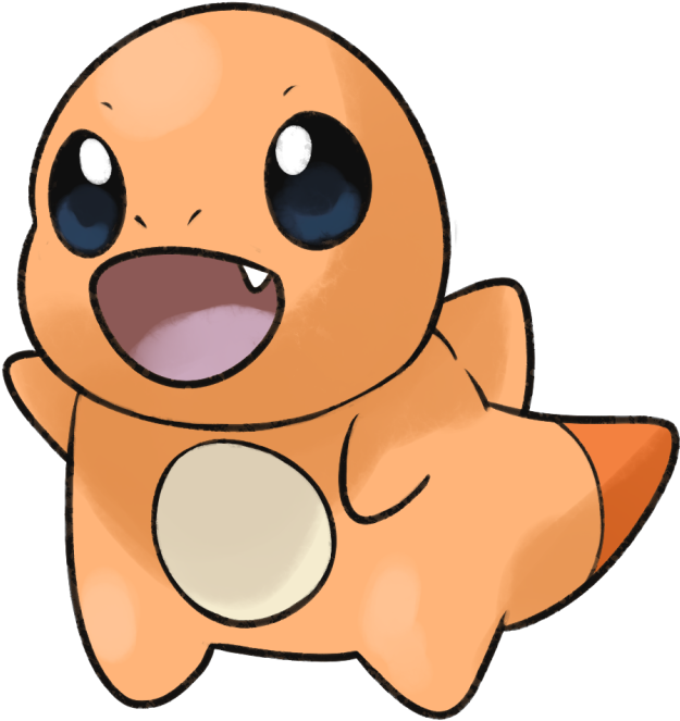 16 / - Charmander Baby (696x696), Png Download