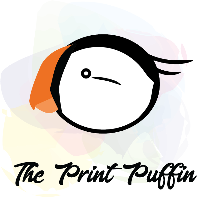 Printpuffinlogo Watercolorpuffin Oct 2017 01 Format=1000w (767x686), Png Download