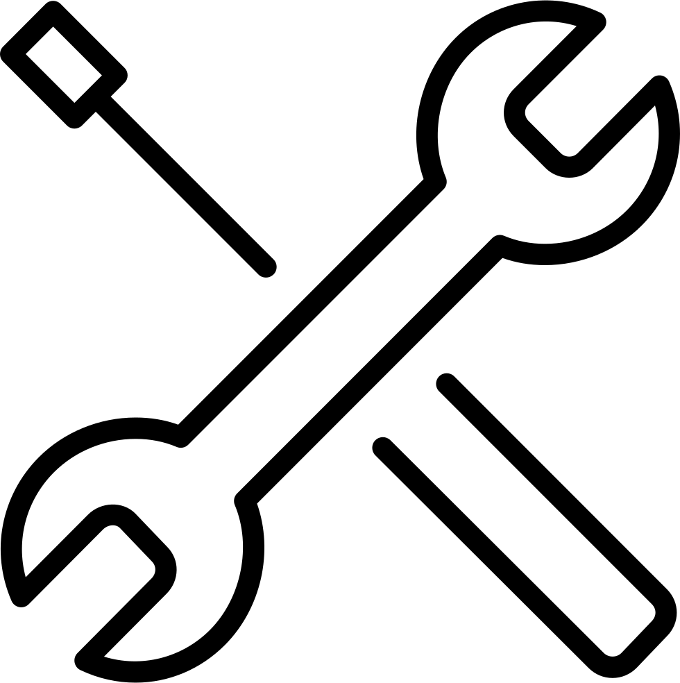 Png File - Wrench And Screwdriver Png (980x984), Png Download
