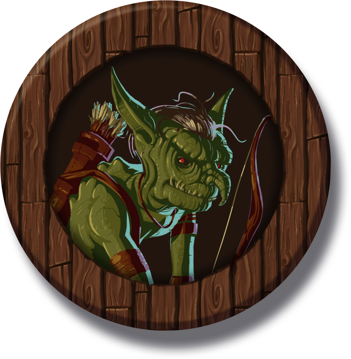 Tabletop Game Pieces - Demon (1294x1294), Png Download