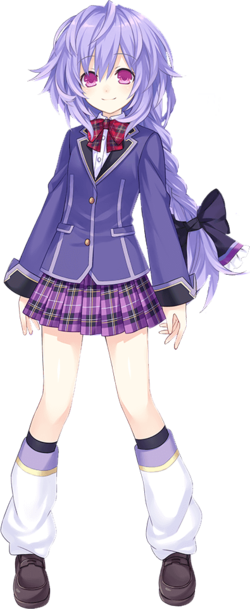 Plutia B Zvn - Hyperdimension Neptunia Victory (neptunia 3) Ps3s (250x609), Png Download