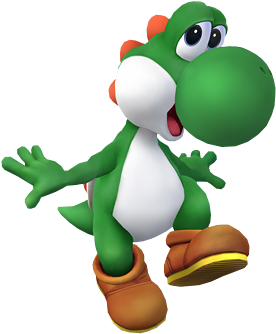 Yoshi - Ssb4 Yoshi Meme (360x375), Png Download