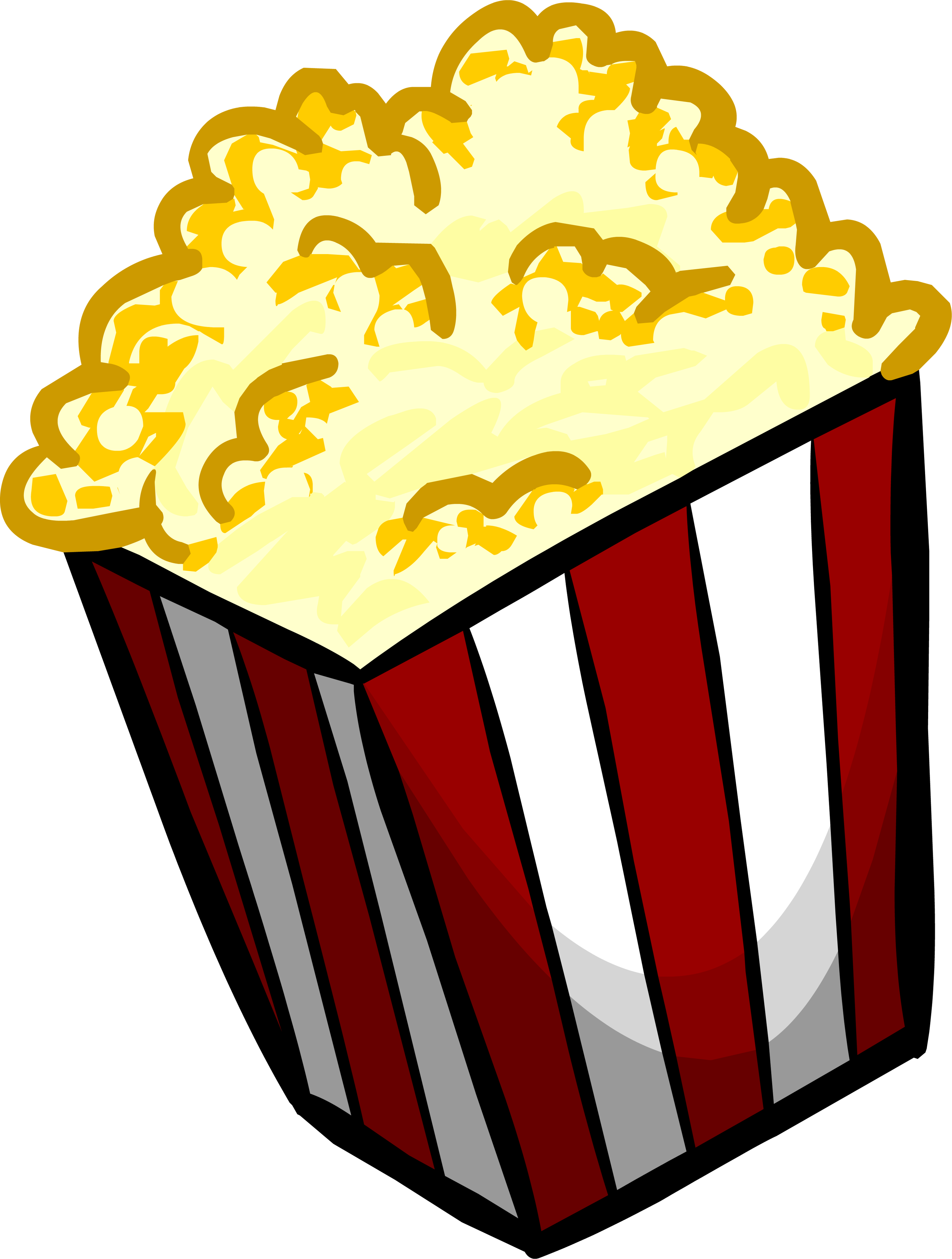 Popcorn - Popcorn Png (3075x4063), Png Download