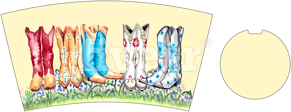 Do A Watercolor Illustration On Any Theme Or Children - Watercolor Painting (1200x461), Png Download