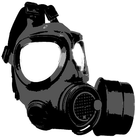 Gas Mask By Beatzoo - Mask Of Gas Png (452x459), Png Download
