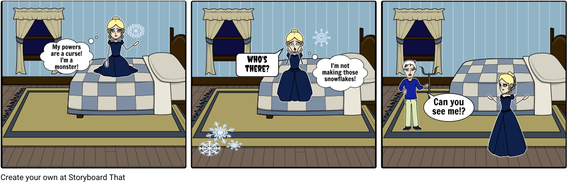 Elsa - Cartoon (1164x385), Png Download