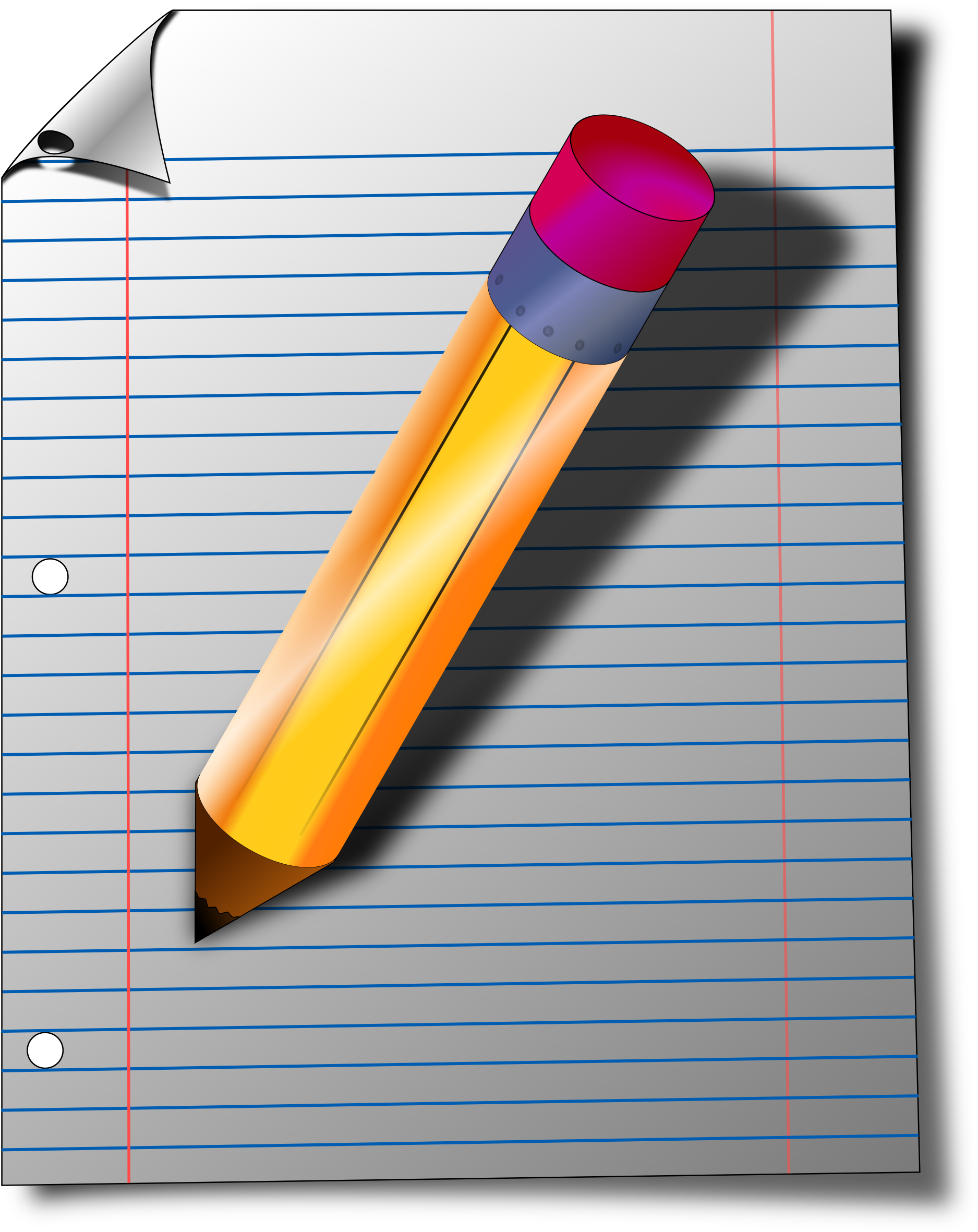 Notepad Png (1895x2400), Png Download