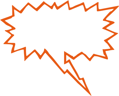 Comic Bubble Png Transparent Image - Comic Text Box Png (500x420), Png Download