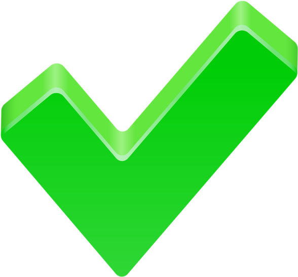 Check Mark Transparent Png Clip Art Image - Check Mark (600x558), Png Download