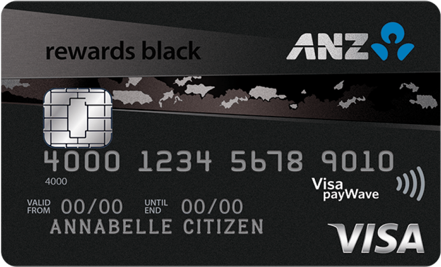 Anz Rewards Black Credit Card - Pink Anz Card (1920x543), Png Download