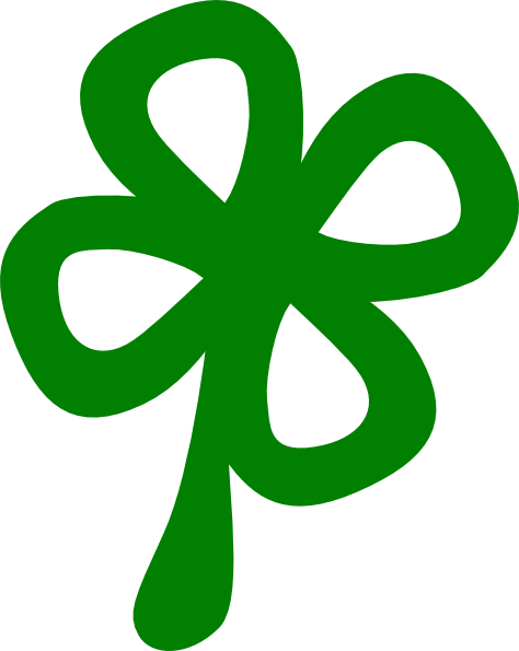 How To Set Use Four Leaf Clover Clipart (474x595), Png Download