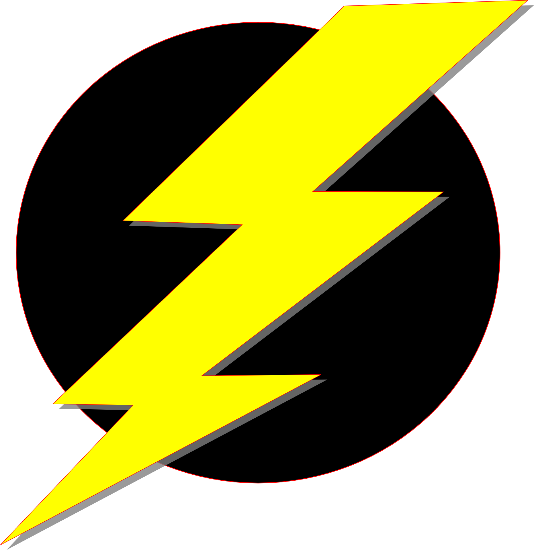 Lightning Flash Electricity High - Listrik Png (698x720), Png Download