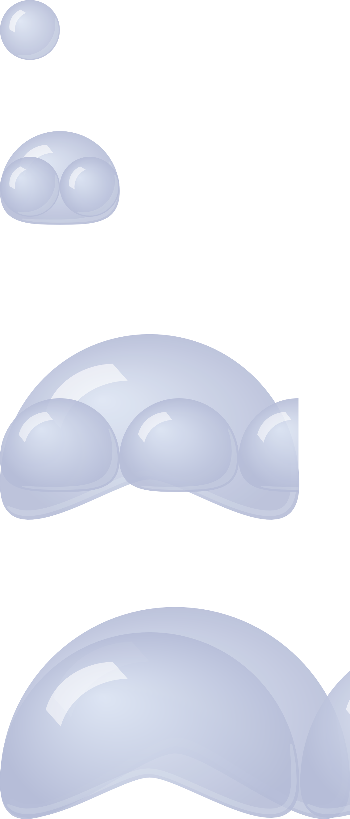 Raindrop Sizes Proportion - Thumbnail (1134x2649), Png Download
