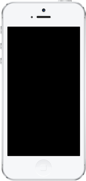Iphone Mock Up White - Motorola Png Phones White (740x740), Png Download