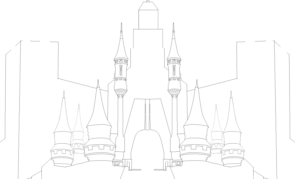 Castle - Spire (1024x622), Png Download