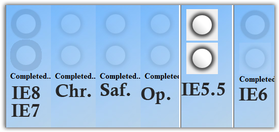 The Project Files Of A Button Fading In With Jquerys - Circle (582x265), Png Download