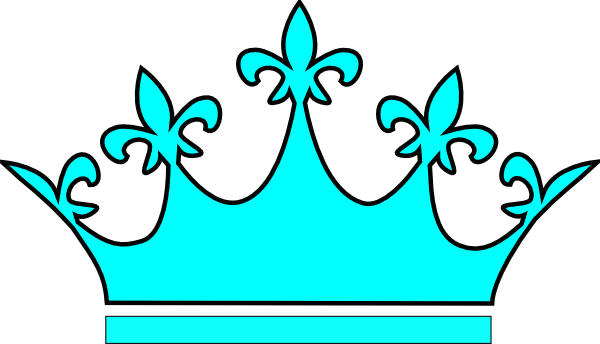 Queen Clipart Blue - Prince Crown Clipart Png (600x344), Png Download