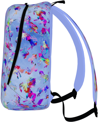 Watercolor Unicorn Backpack - Backpack (590x590), Png Download