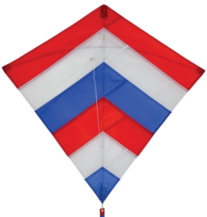Patriot Layers Diamond Kite 30" - Inch (728x728), Png Download