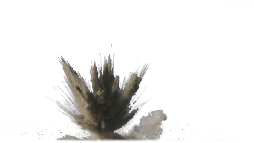 Free Png Dirt Explosion Png Images Transparent - Dirt Explosion Png (850x479), Png Download
