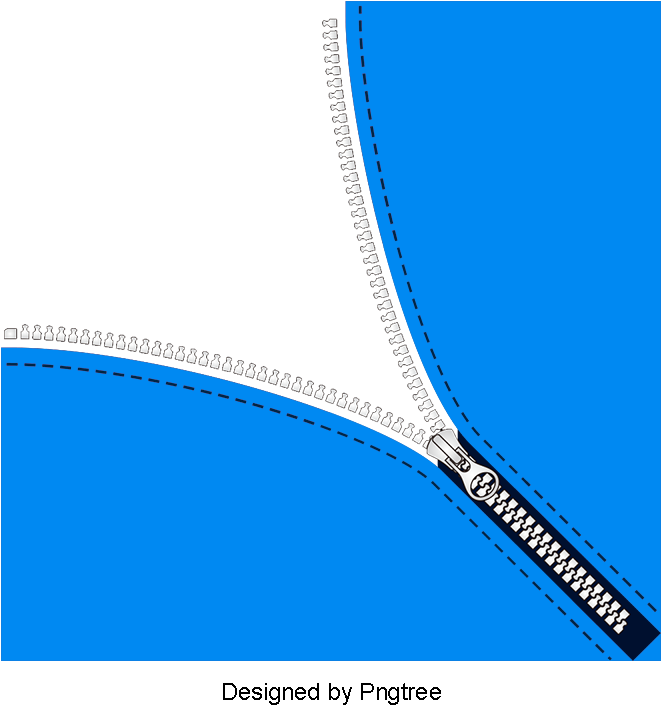 Cartoon Zip Fastener Business Card, Cartoon, Zipper, - Portable Network Graphics (800x800), Png Download