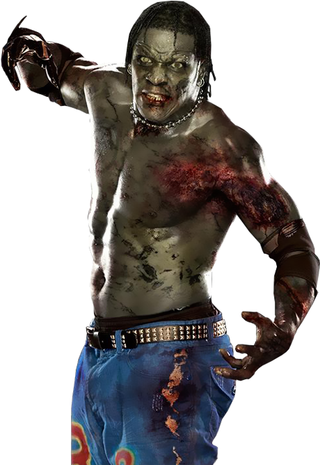 Zombie Png - Wwe Zombies Png (496x686), Png Download
