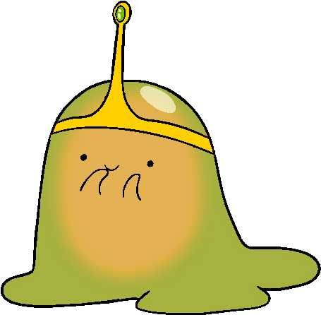 Slime - Princesses Adventure Time Png (482x499), Png Download