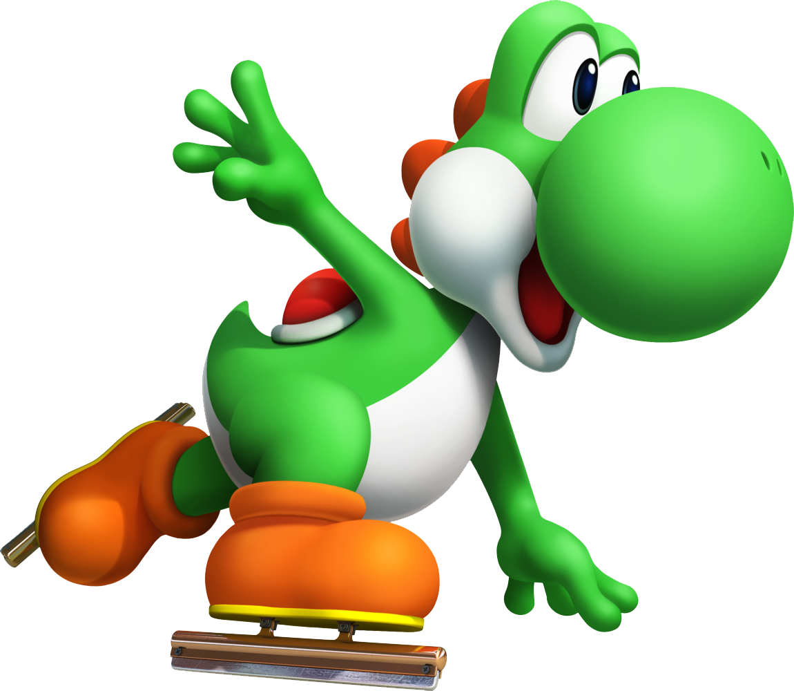 Yoshi Transparent Png - Sonic At The Olympic Winter (1150x1000), Png Download